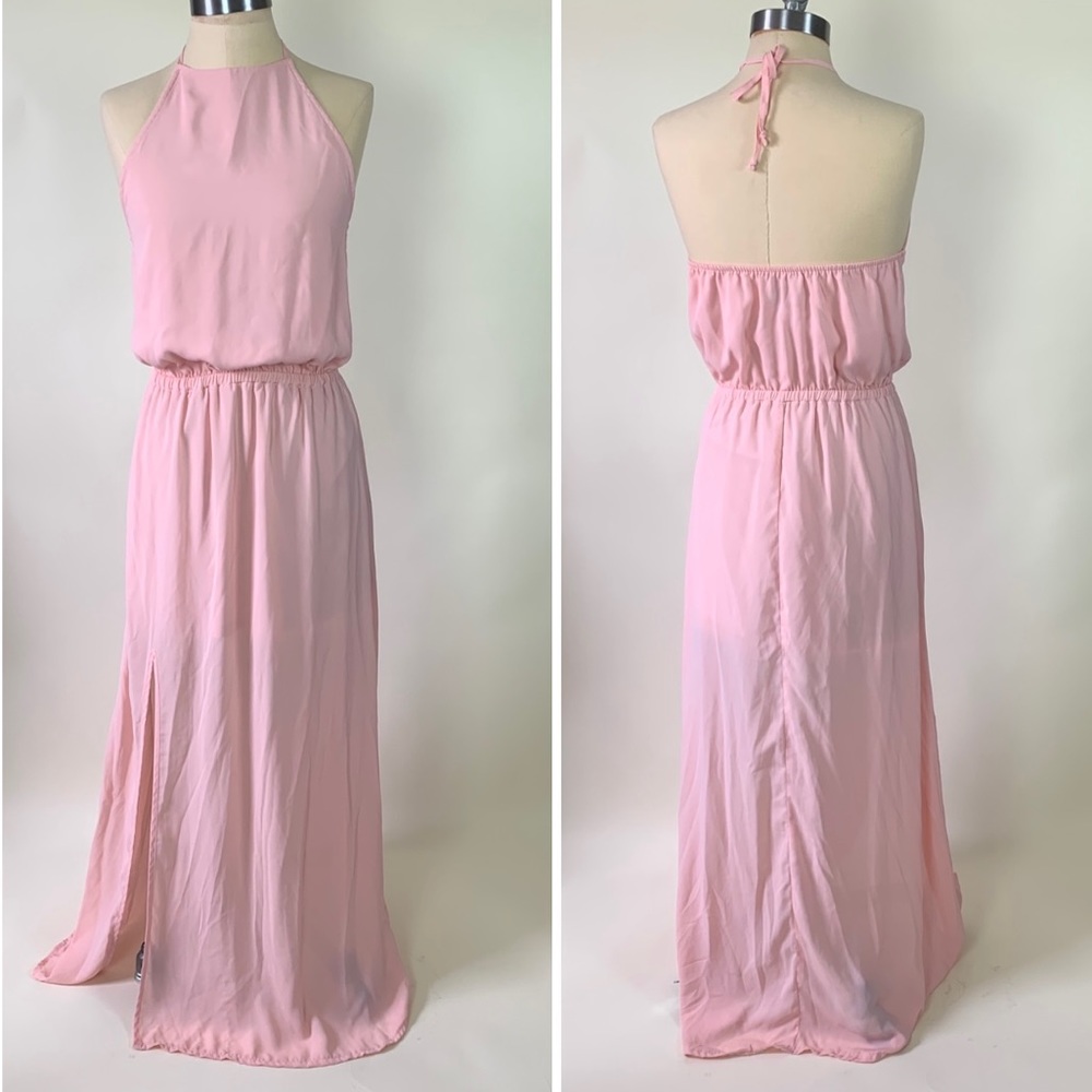 Show Me Your Mumu pink maxi dress